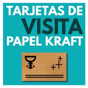 Imprimir Tarjetas de Visita Papel Kraf
