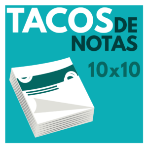 tacos notas 10x10